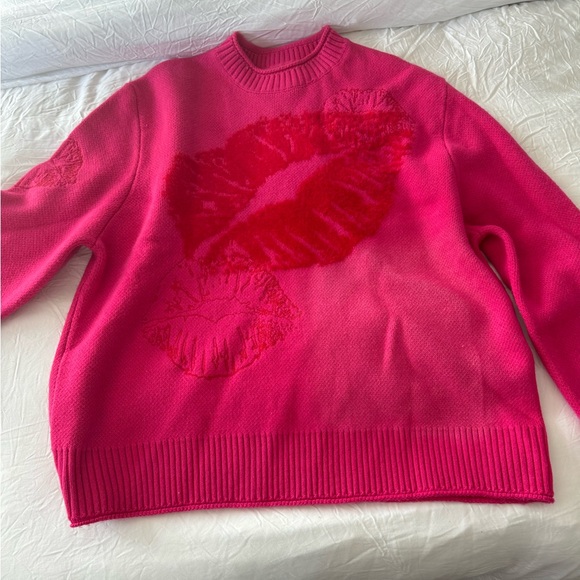 NWT House of Sunny Love Notes Sweater Size XL - Picture 2 of 10